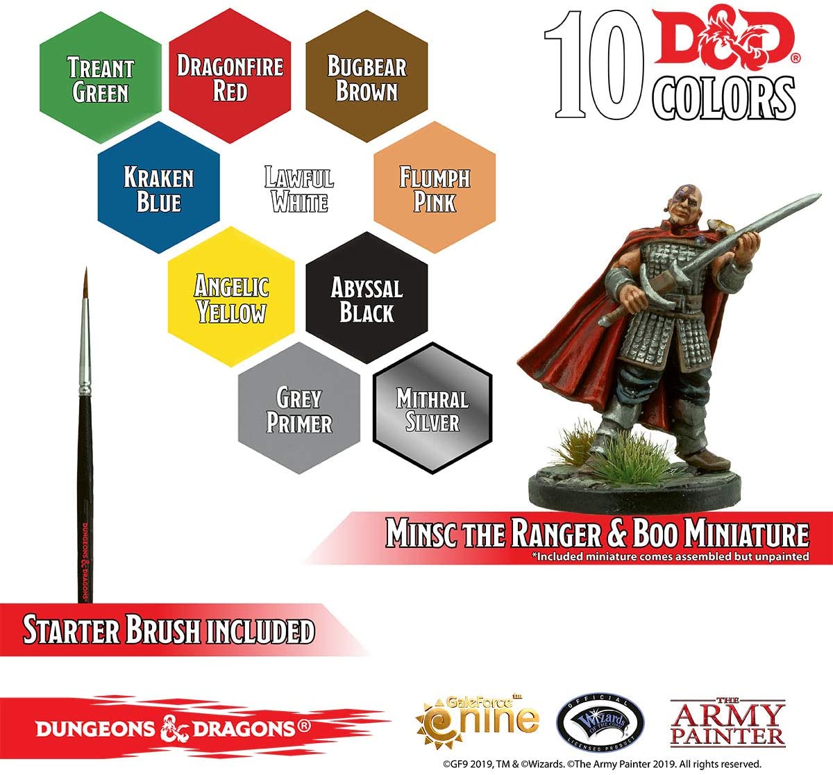D&D Nolzur's Marvelous Pigments - Adventurers Paint Set - 5