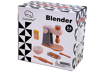 Mixer i Trä med Tillbehör - Alrico