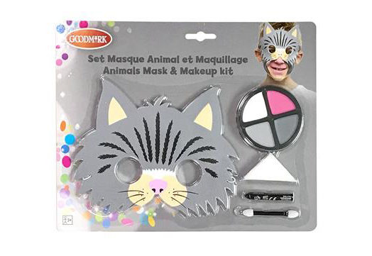 Smink med Kattmask - Alrico