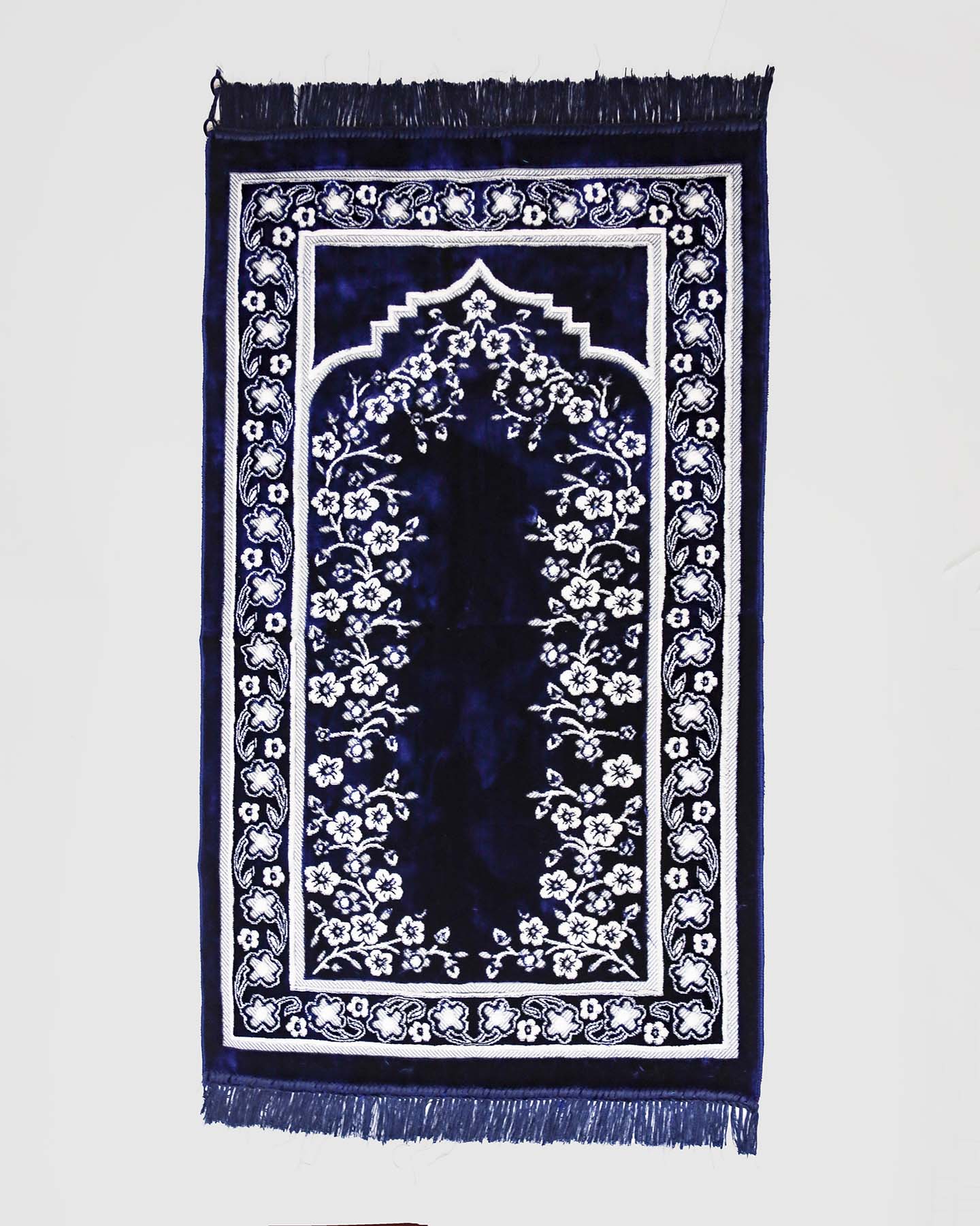 Prayer Rug - Yasmin - Midnight Blue