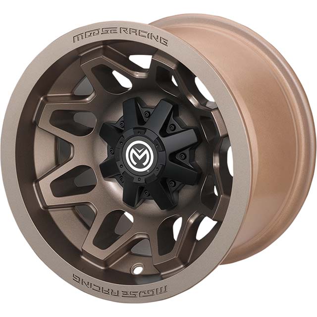 Moose 416X 12x7 fälg 4/136 – Robust aluminiumfälg i matt bronze - 2