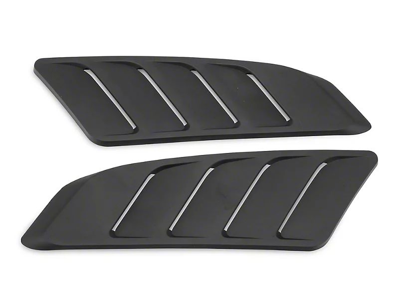 Huv Louvers - Olackade (MUSTANG 15-17 EcoBoost, V6) - 4