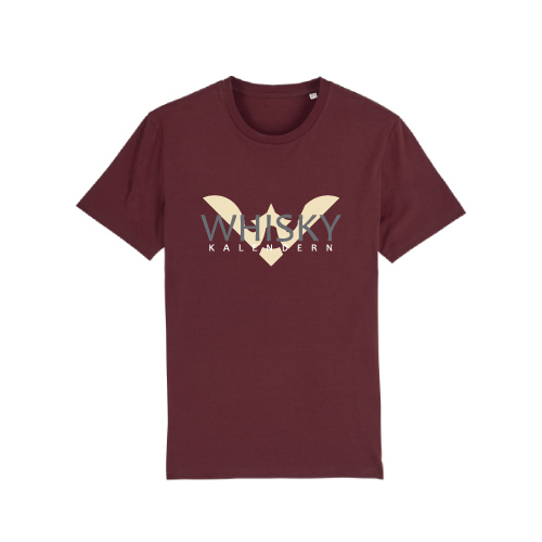 Whiskykalendern T-shirt Vinröd