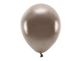 Ballonger metallic | 30 cm | 10-pack | Brun