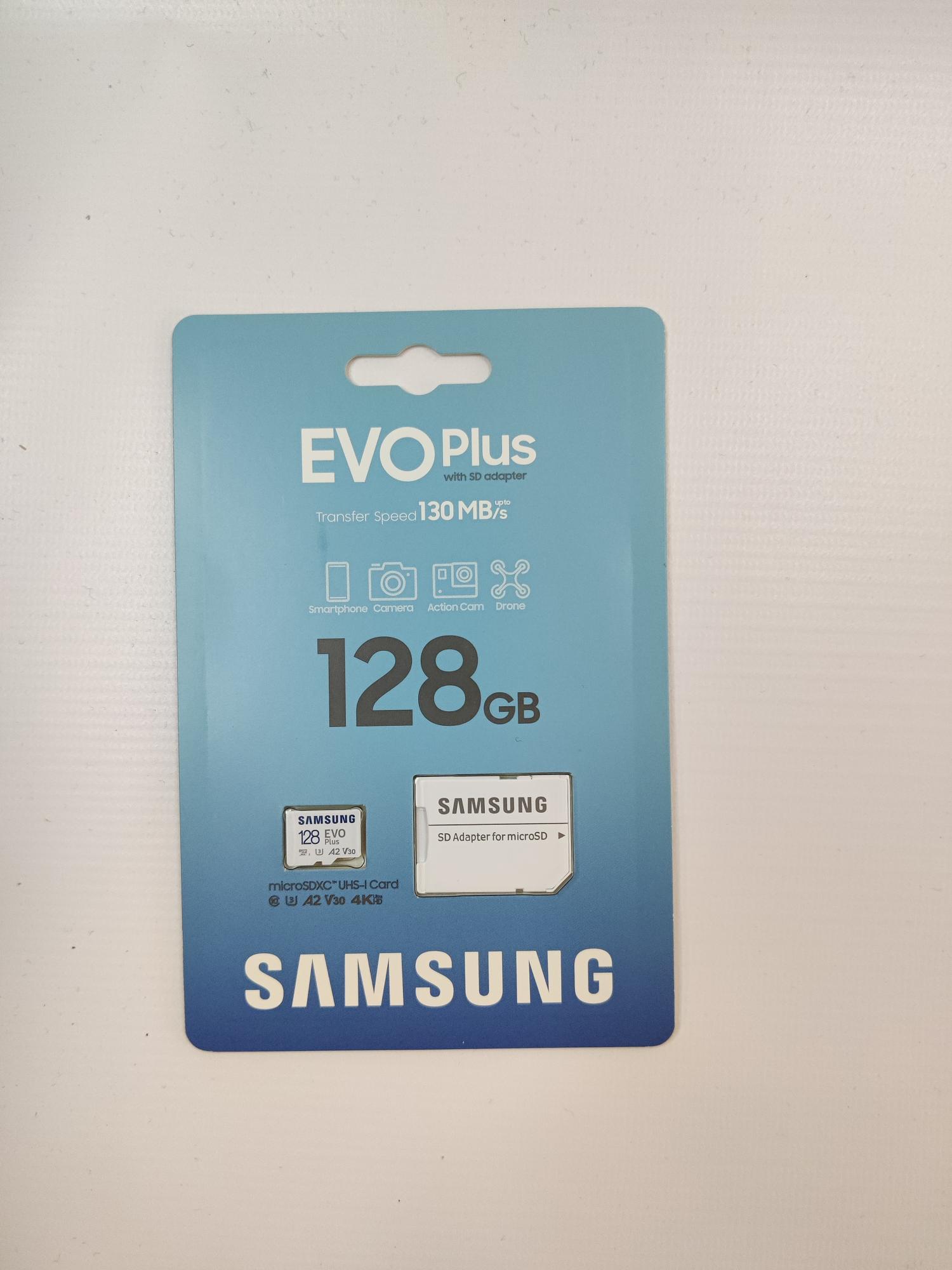 Samsung 128gb evo plus microsdxc cl10