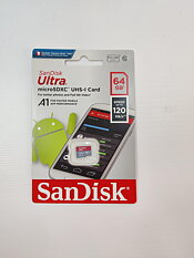 Sandisk ultra 64gb microsdxc uhs-1 card