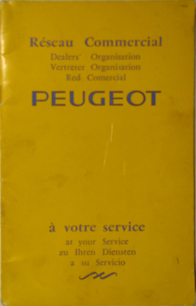 1965 Peugeot återförsäljare 3-65