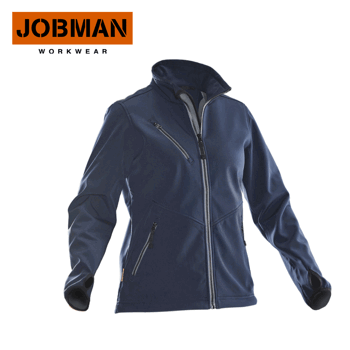 Pehmeä kuoritakki  Jobman 1203 Sininen naiset
