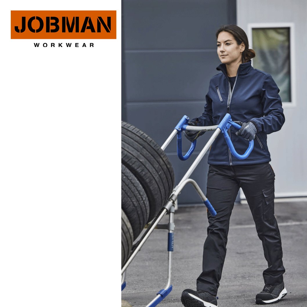 Pehmeä kuoritakki  Jobman 1203 Musta naiset - 3