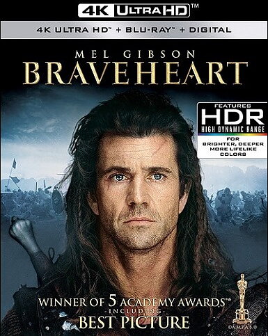 Braveheart (BLU-RAY 4K ULTRA HD + BLU-RAY)