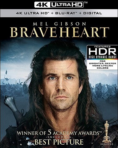 Braveheart (BLU-RAY 4K ULTRA HD + BLU-RAY)