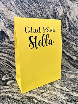 Presentpåse med namn Glad Påsk 