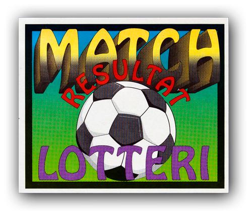 Matchresultat Lucklotter - 10 askar i förpackningen = 1000 lotter