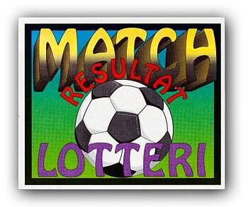 Matchresultat Lucklotter - 10 askar i förpackningen = 1000 lotter