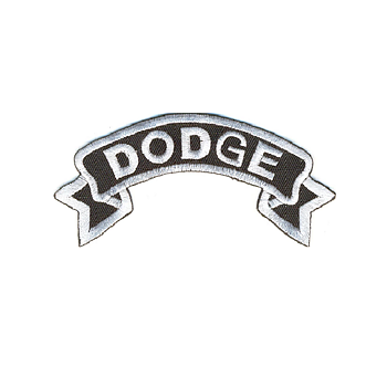 DODGE Emblem Embroidery badge (10,5x4,5 cm)