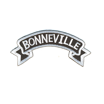 BONNEVILLE Emblem Embroidery badge (10,5x4,5 cm)