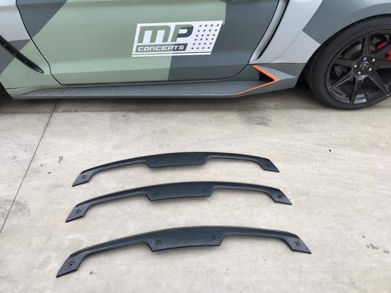 Gurney Flap För GT500/MACH1 Vinge (MUSTANG 15-21 Fastback) - 2