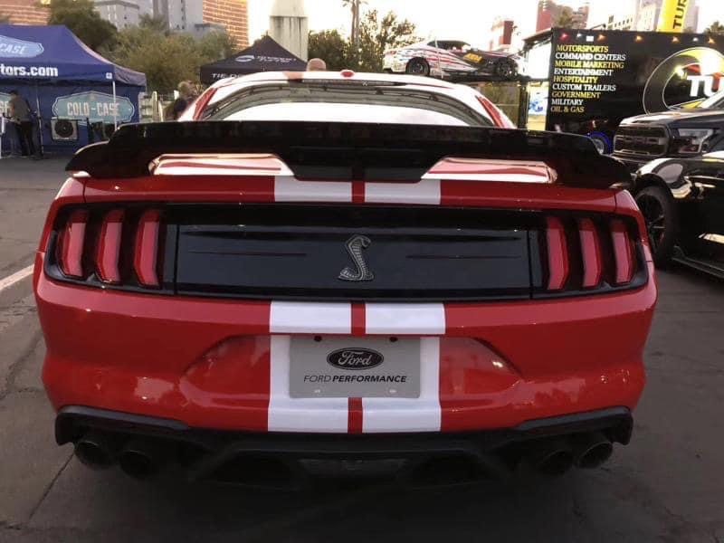 Gurney Flap För GT500/MACH1 Vinge (MUSTANG 15-21 Fastback) - 3