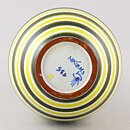 Stig Lindberg (1950s) Green and Yellow Faience Vase with Swelling Base #135 21 cm