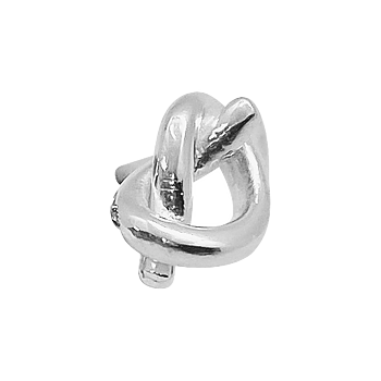 knot örhänge Annica Vallin silver