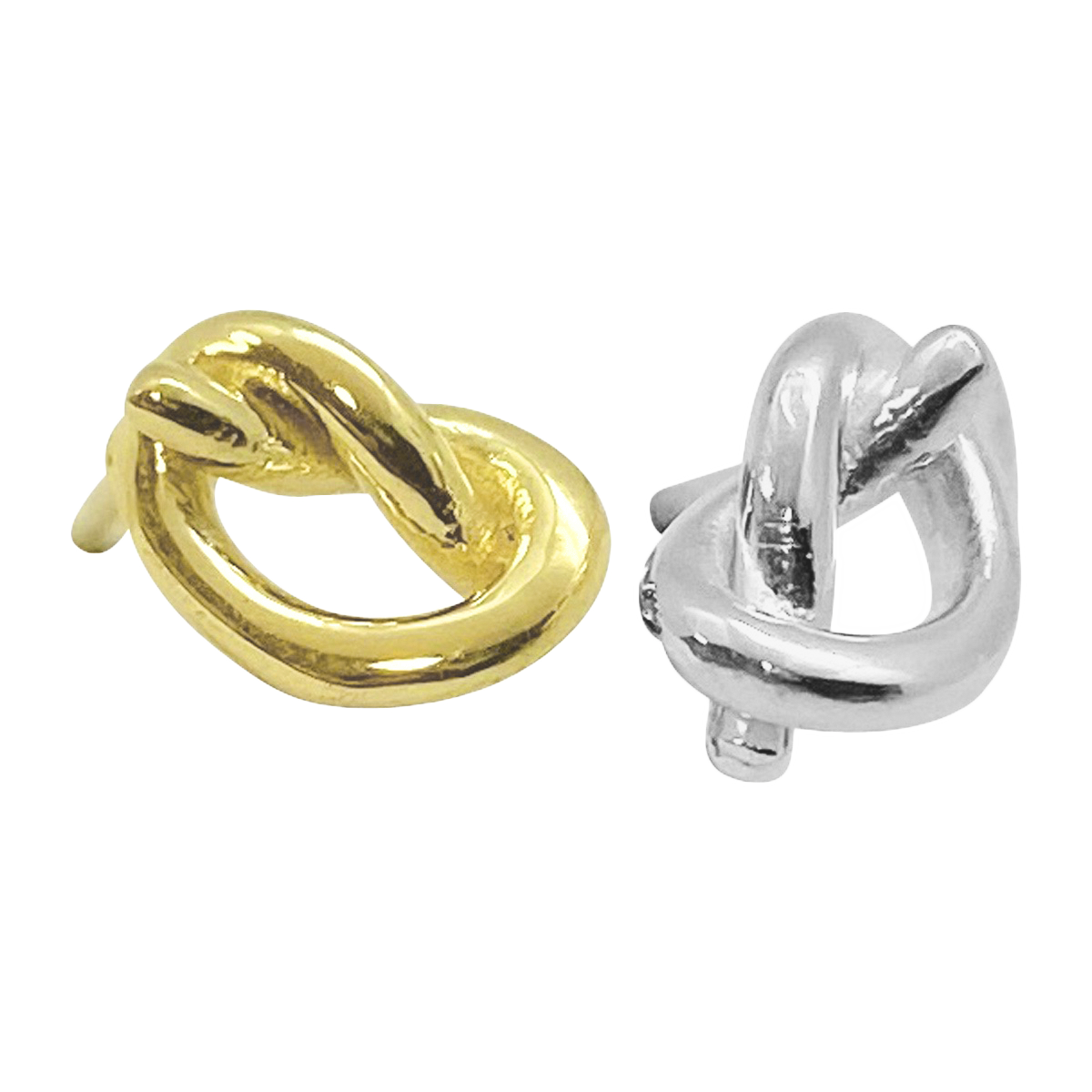knot örhänge Annica Vallin guldpläterad silver - 2