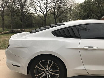 Vintage Kvartsfönster Louvers (MUSTANG 15-21 Fastback)