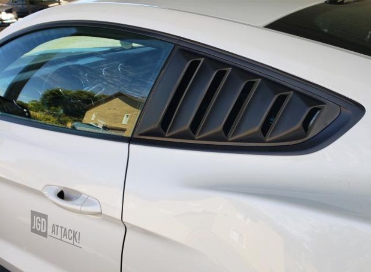 Vintage Kvartsfönster Louvers (MUSTANG 15-21 Fastback) - 2