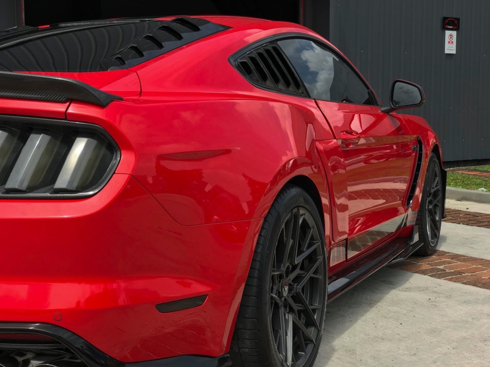 GT500 Style Sidkjol - Extension (MUSTANG 15-21 Ecoboost, V6, GT)