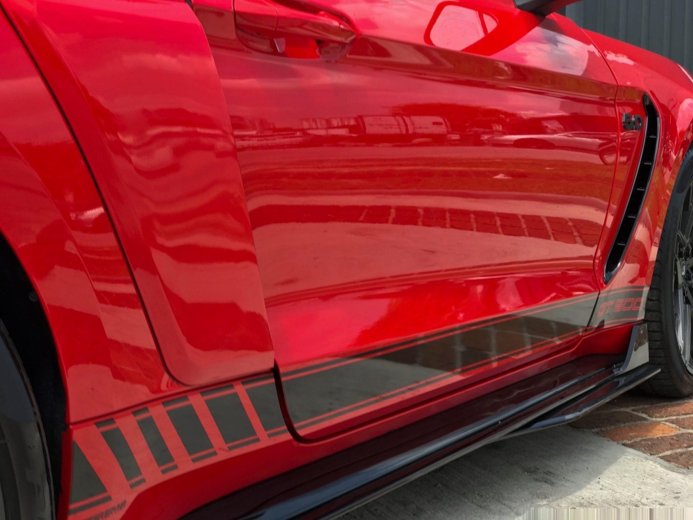 GT500 Style Sidkjol - Extension (MUSTANG 15-21 Ecoboost, V6, GT) - 3