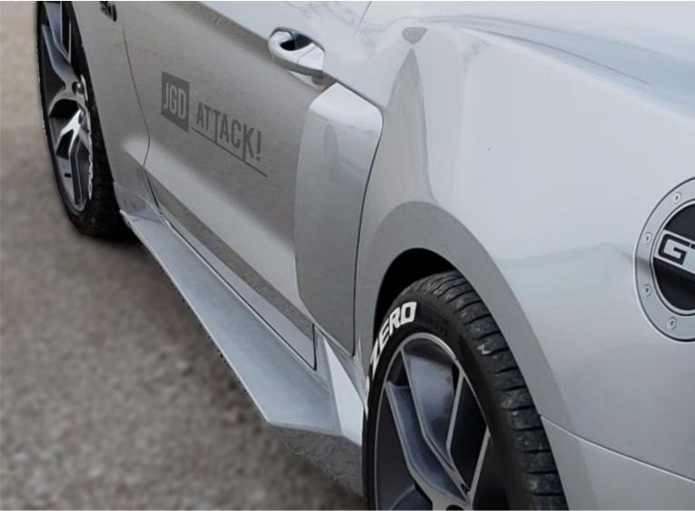 Sport Rocker Panel (MUSTANG 15-21 GT, EcoBoost, V6) - 4