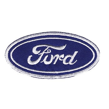 Ford Oval Emblem Embroidery Badge