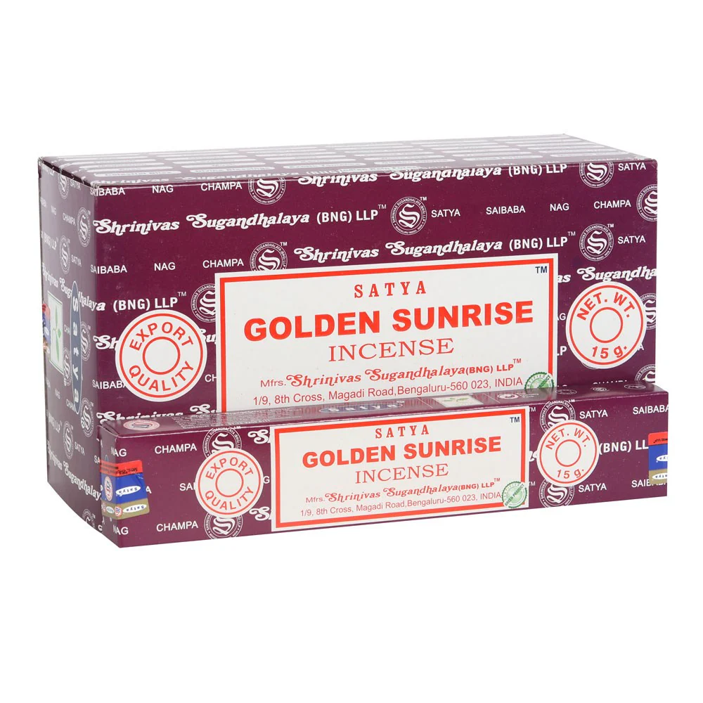  Rökelse Stickor  Satya Golden Sunrise  - 2