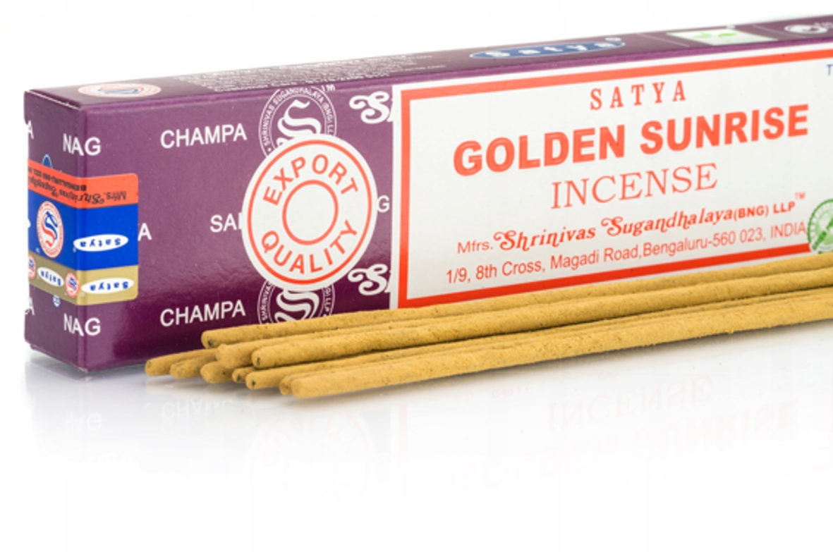  Rökelse Stickor  Satya Golden Sunrise 