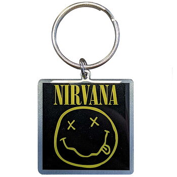 Nirvana nyckelring: Happy Face