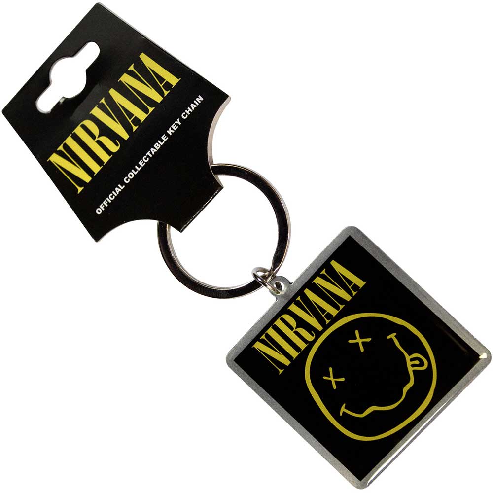 Nirvana Keychain: Happy Face - 2