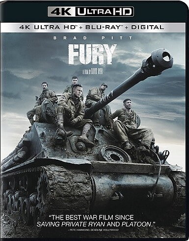 Fury (BLU-RAY 4K ULTRA HD + BLU-RAY)