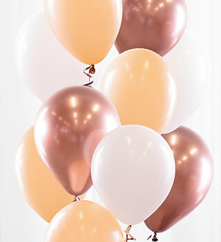 Ballongbukett paket Blush