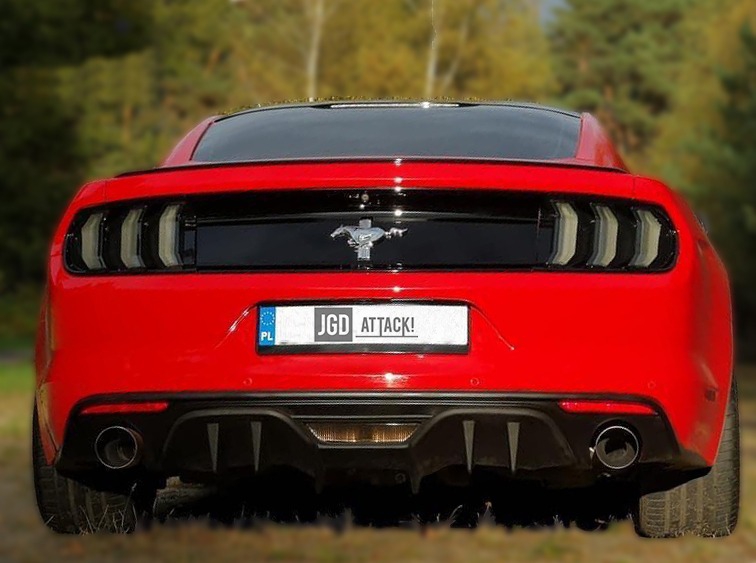 IKON Style Bakre diffuser (ENDAS MUSTANG 15-17 BASE) - 2