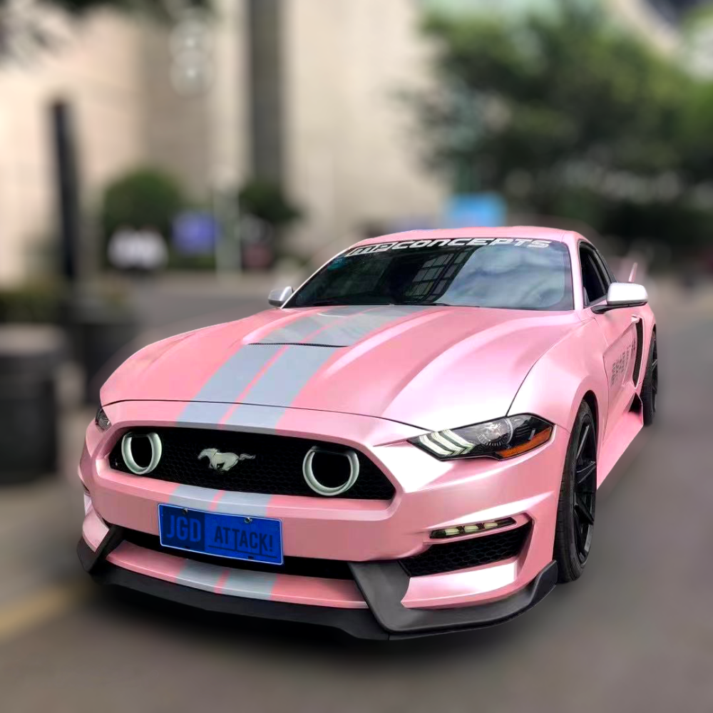 MACH1 Style LED Övre Grill - Endast För GT350 Stötfångare (MUSTANG 15-21) - 4