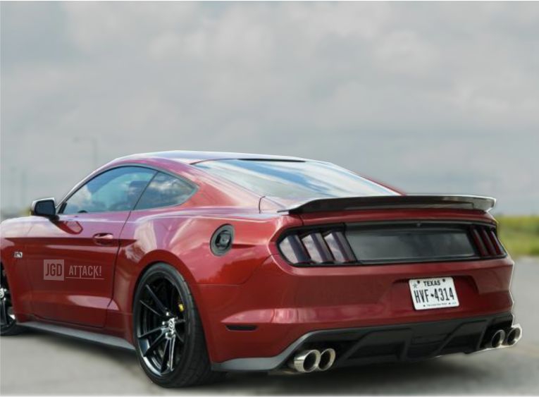 Decklid Panel - Carbon Print (MUSTANG 15-21 all) - 2