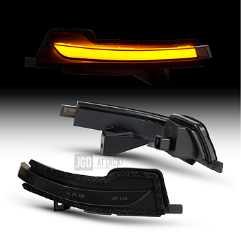 Sekventiell LED Backspegel Blinkers - Kitt (MUSTANG 15-21)