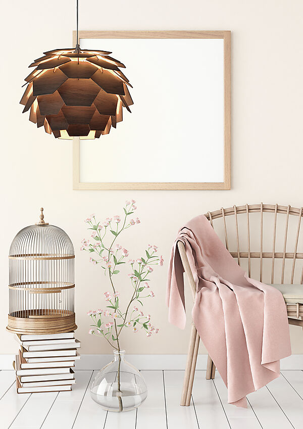 CARPATICA taklampa 40cm brunbets - Aneta Lighting - 2