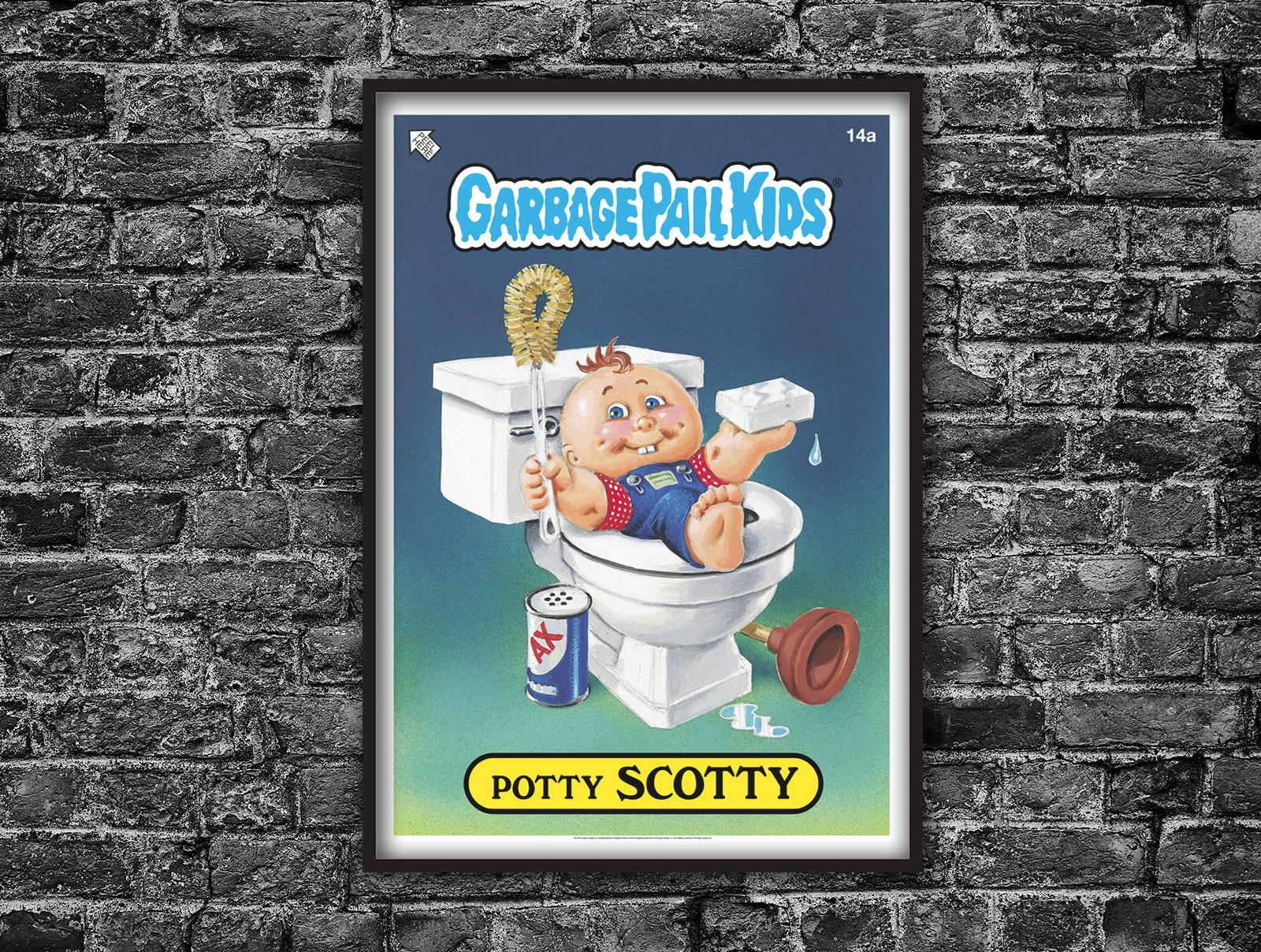 Garbage Pail Kids - Potty Scotty Poster - Justposters