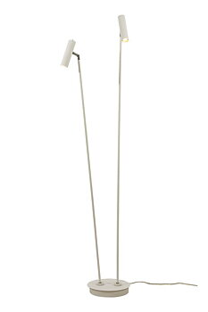 ARTIC golvlampa dubbel, vit - Aneta Lighting