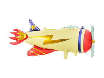 Folieballong Flygplan