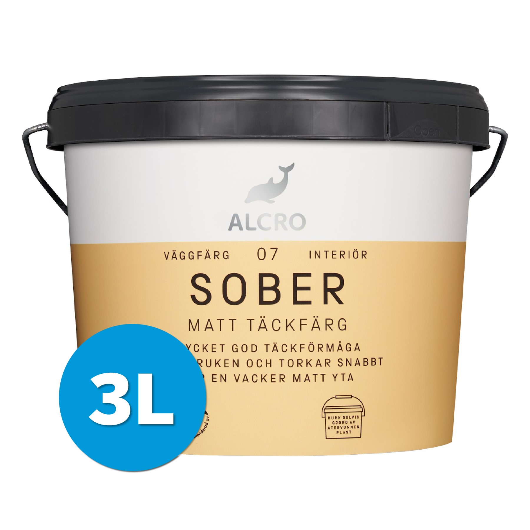 Sober Matt Väggfärg 3L