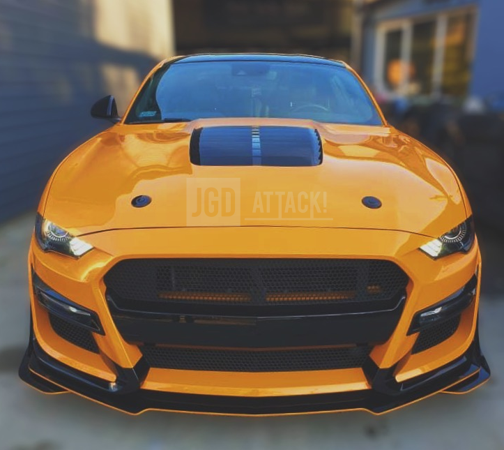 IKON 1:1 GT500 Style Aluminium Huv (MUSTANG 18-21 GT, Ecoboost) - 11