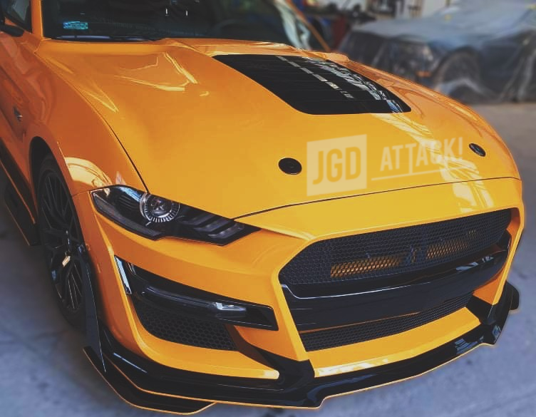 IKON 1:1 GT500 Style Aluminium Huv (MUSTANG 18-21 GT, Ecoboost) - 12