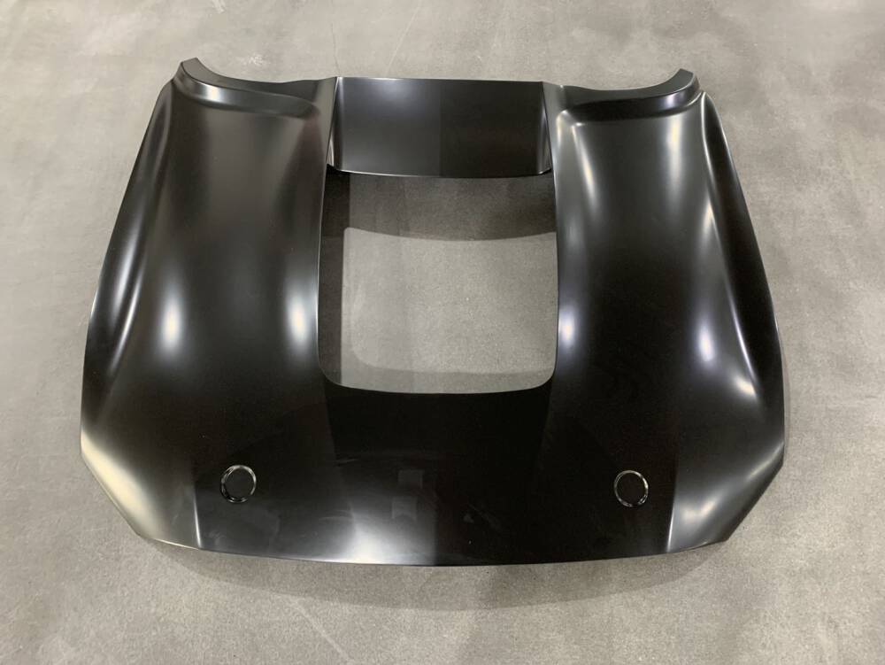 IKON 1:1 GT500 Style Aluminium Huv (MUSTANG 18-21 GT, Ecoboost) - 8