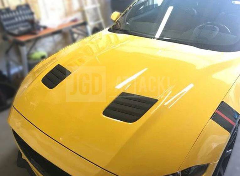 Roush Style Huv Vents (MUSTANG 18-21 GT, EcoBoost) - 2